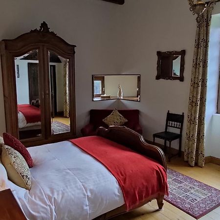 Chateau De Chauvac - Chambres Et Table D'Hotes Avec Vue Sur La Riviere Bassignac-le-Bas Kamer foto